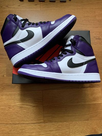 Nike Air Jordan 1 Retro High OG "Court Purple White/Black" (2020)