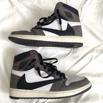 Travis Scott × Nike Air Jordan 1 Retro High OG TS SP "Sail/Dark Mocha"