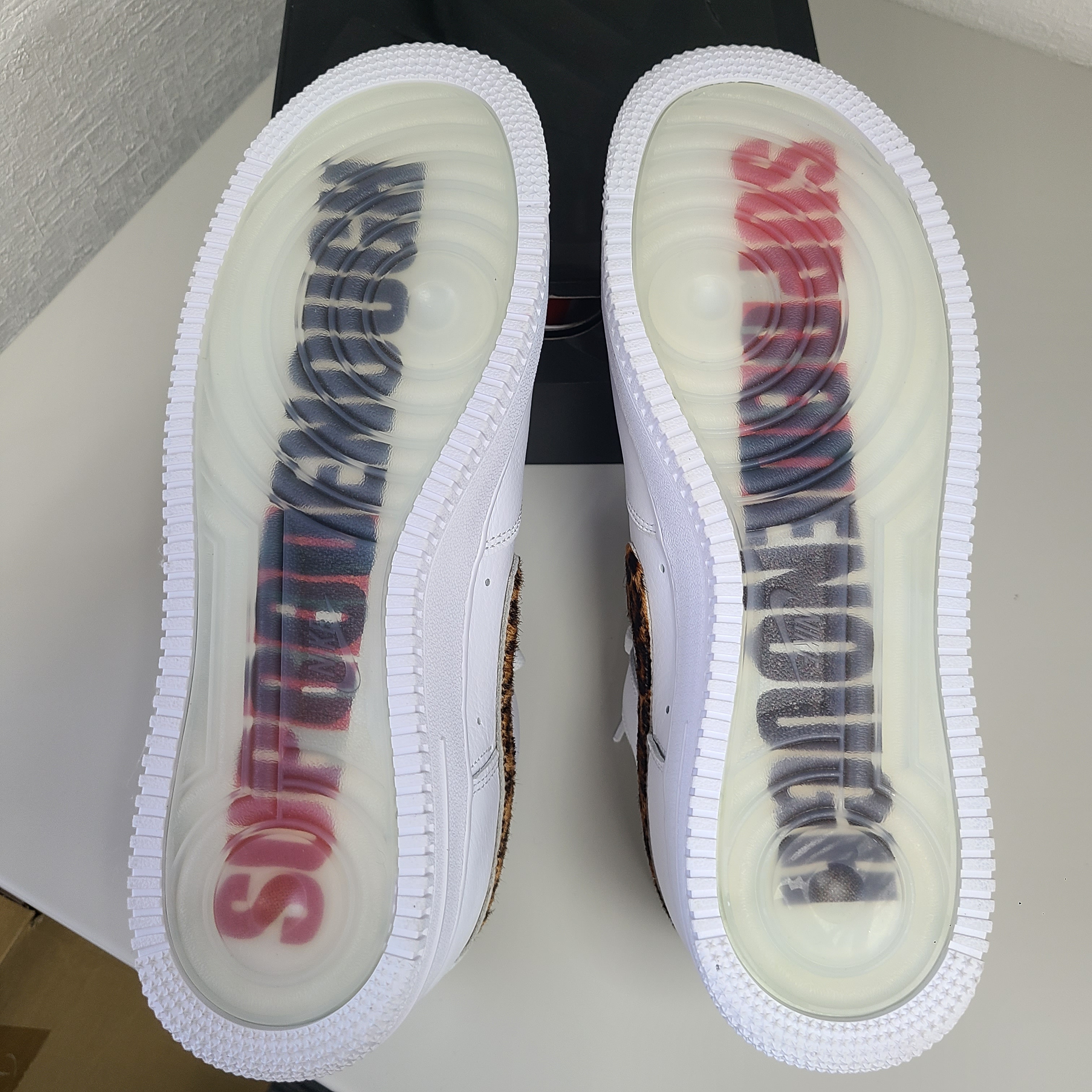 GOODENOUGH × Supreme × Nike Air Force 1 Low "White/Leopard" (25SS Week15)