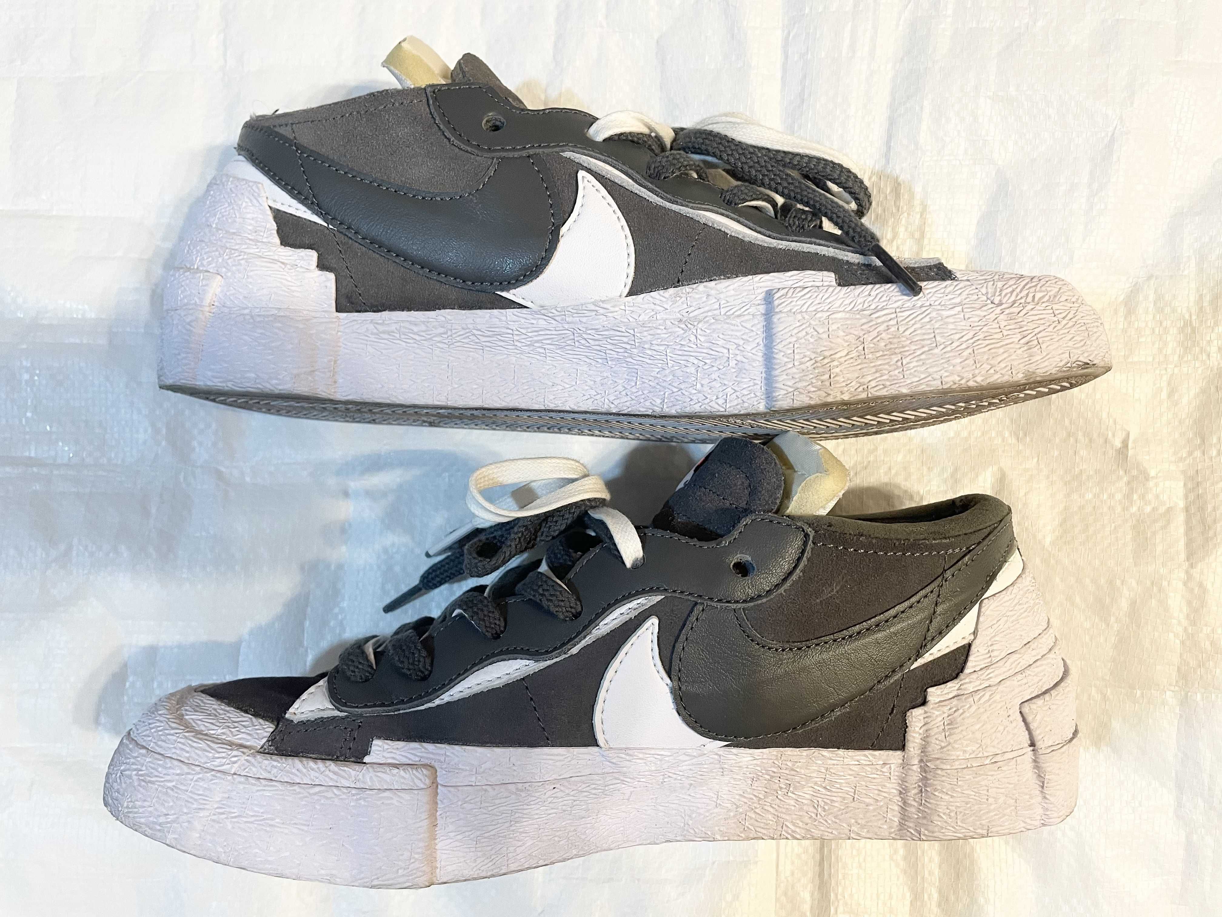 Sacai × Nike Blazer Low "Iron Grey"