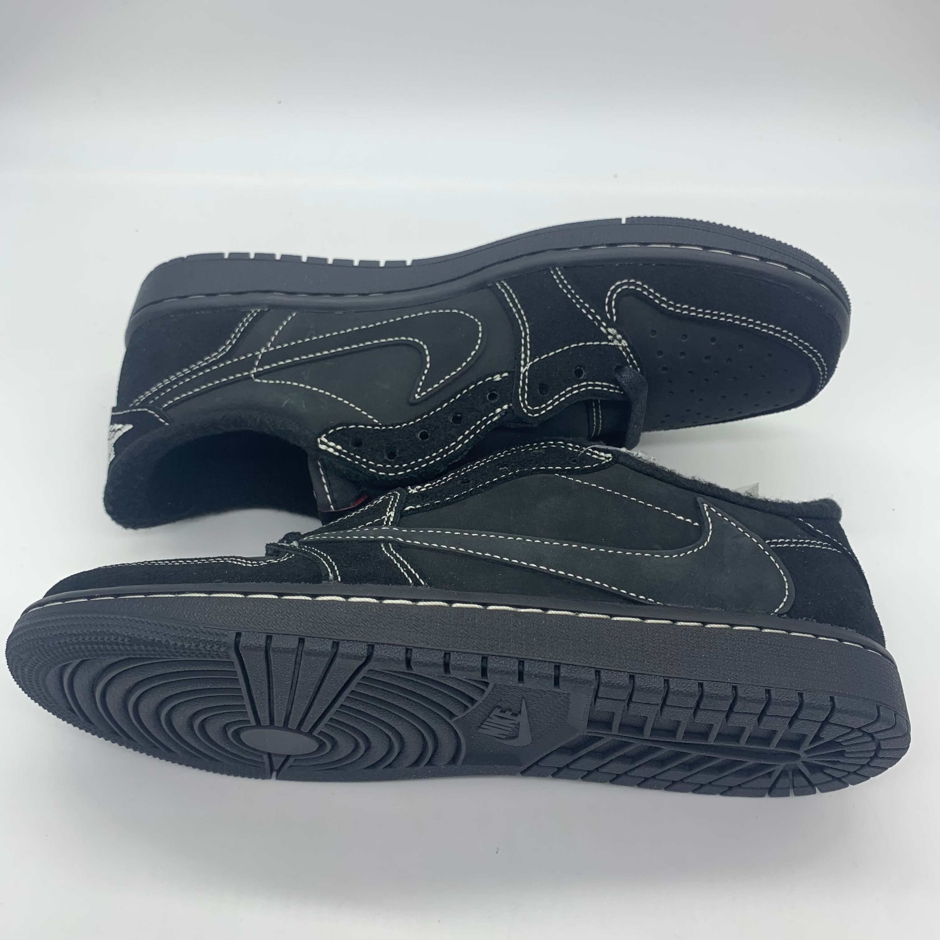 Travis Scott × Nike Air Jordan 1 Low OG SP "Black Phantom"
