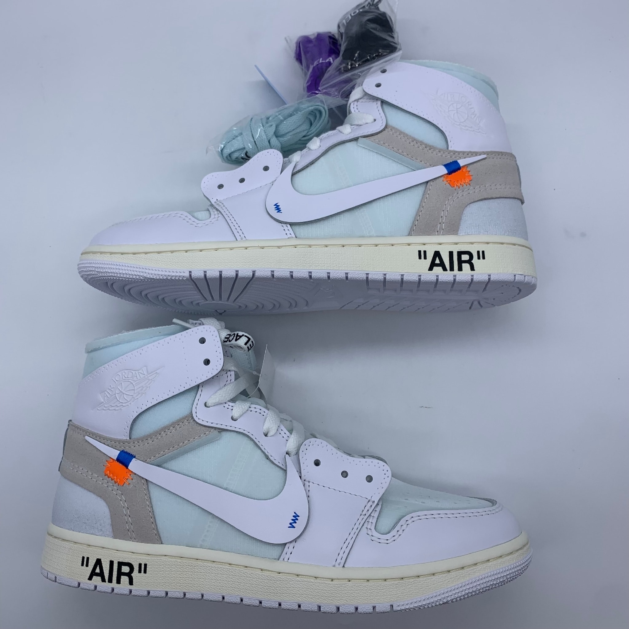 Virgil Abloh Archive (V.A.A.) × Nike Air Jordan 1 Retro High OG "Alaska"