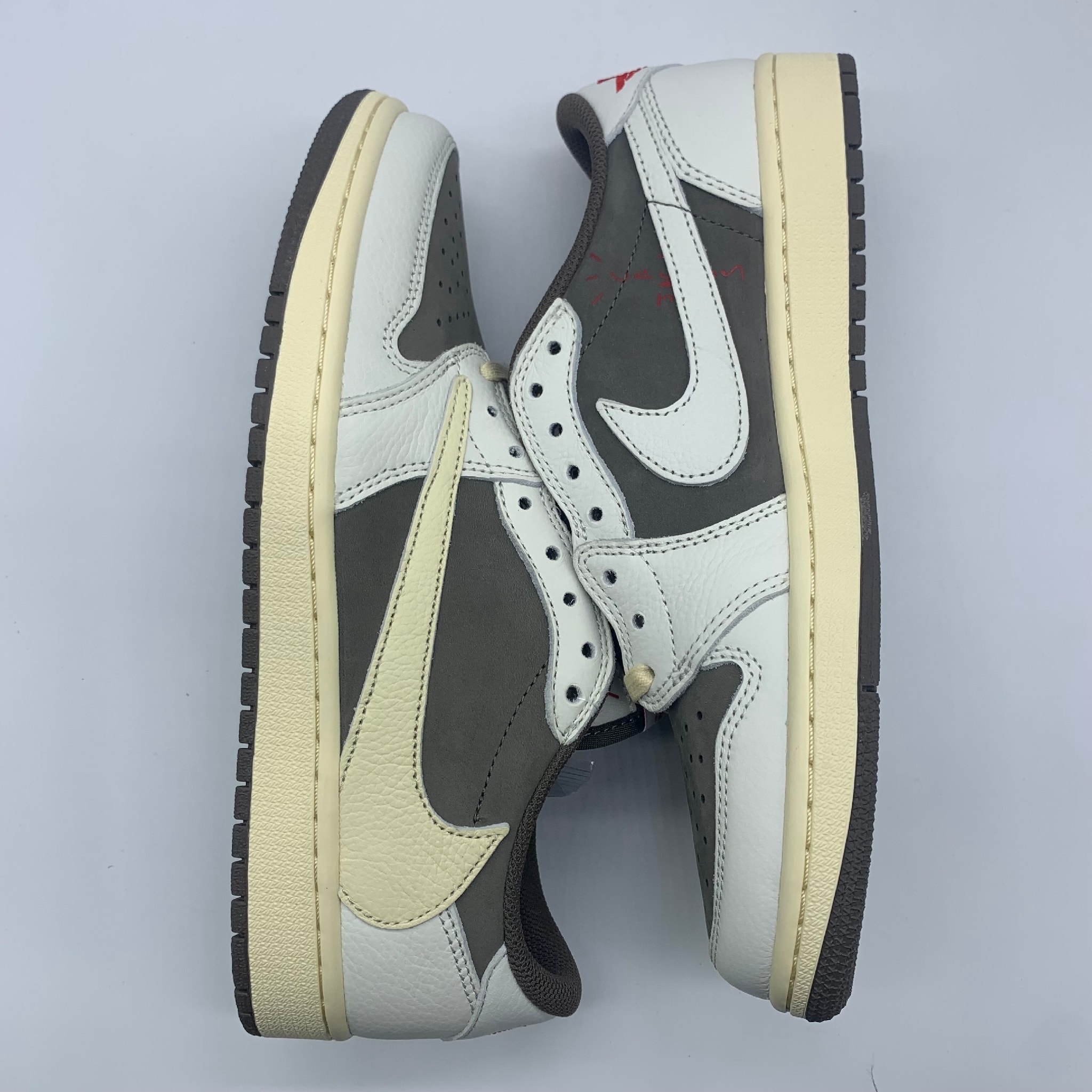 Travis Scott × Nike Air Jordan 1 Low OG SP "Reverse Mocha/Sail and Ridgerock"