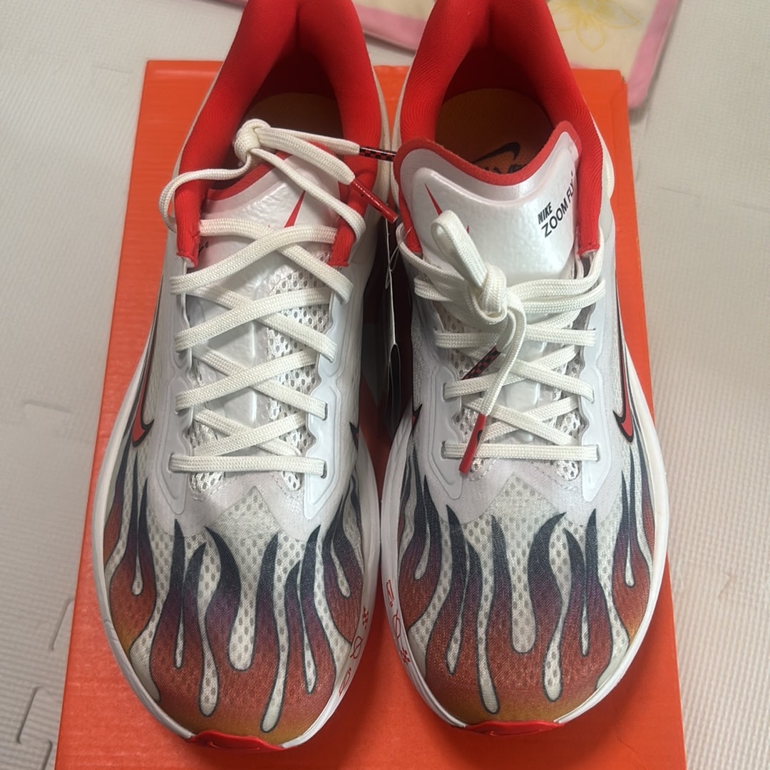 Nike Zoom Fly 6 PRM "White/Black/University Red/Habanero Red"