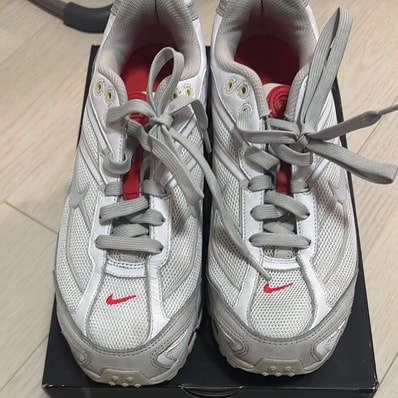 Supreme × Nike Shox Ride 2 "White/Grey Fog/Flat Platinum"