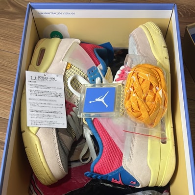 UNION × Nike Air Jordan 4 SP "Guava Ice/Light Fusion Red"