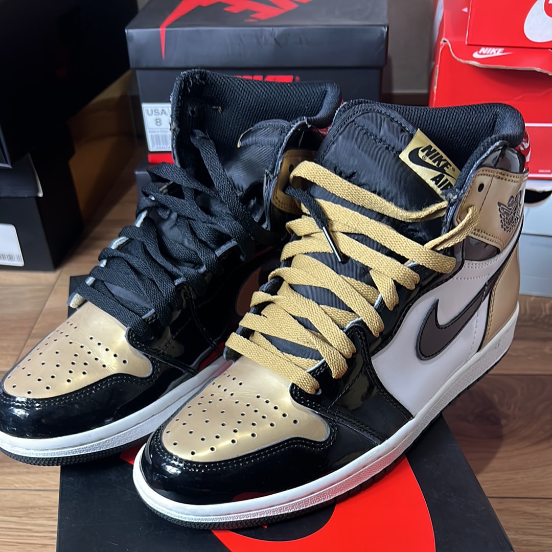 Nike Air Jordan 1 Retro High OG NRG "Gold Toe"
