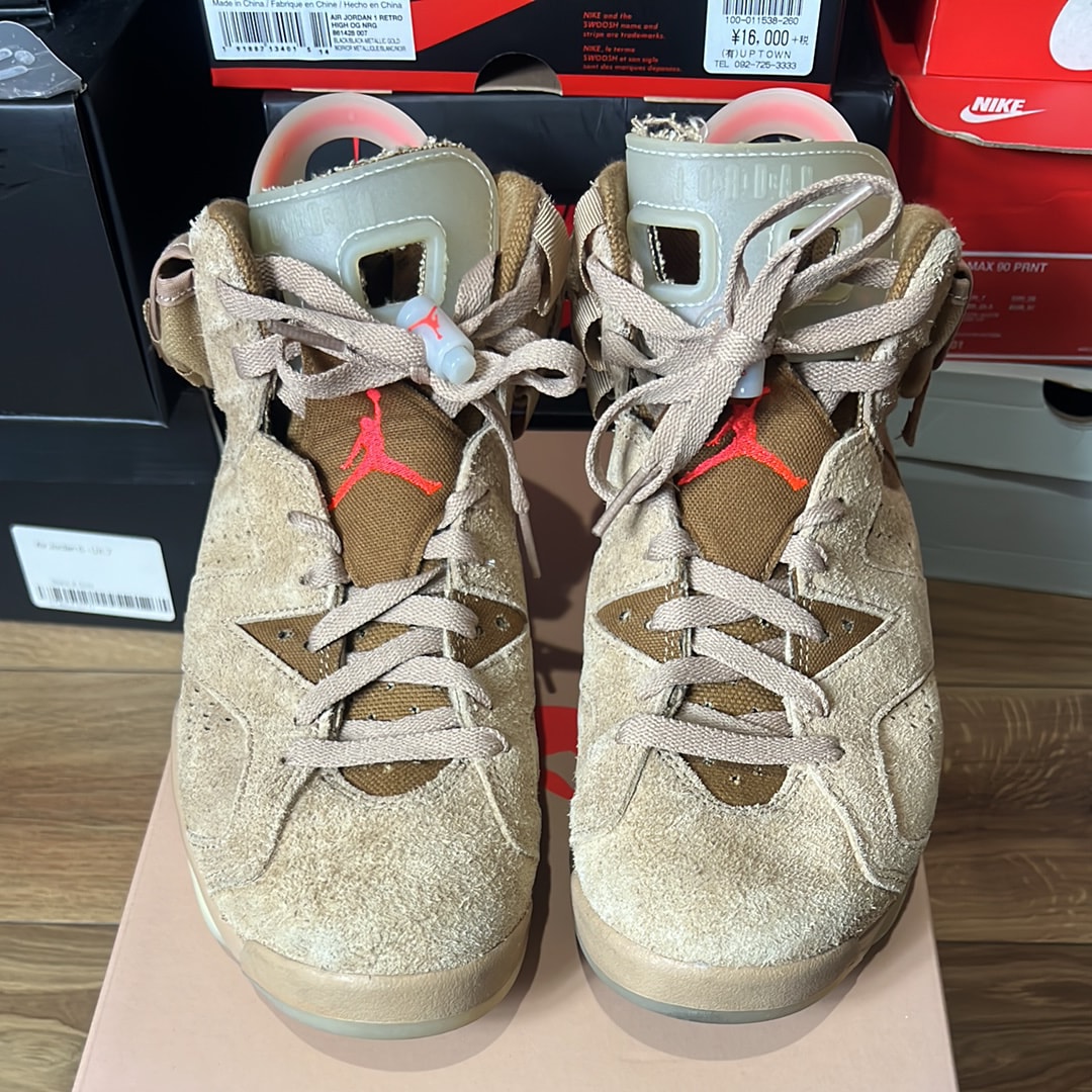 Travis Scott × Nike Air Jordan 6 "British Khaki"