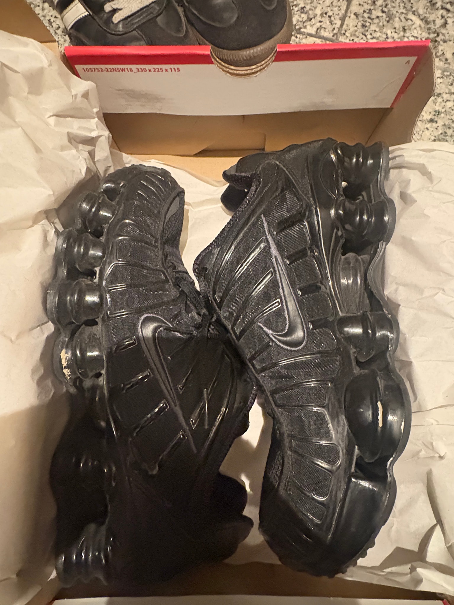 Nike Women's Shox TL "Black and Max Orange"