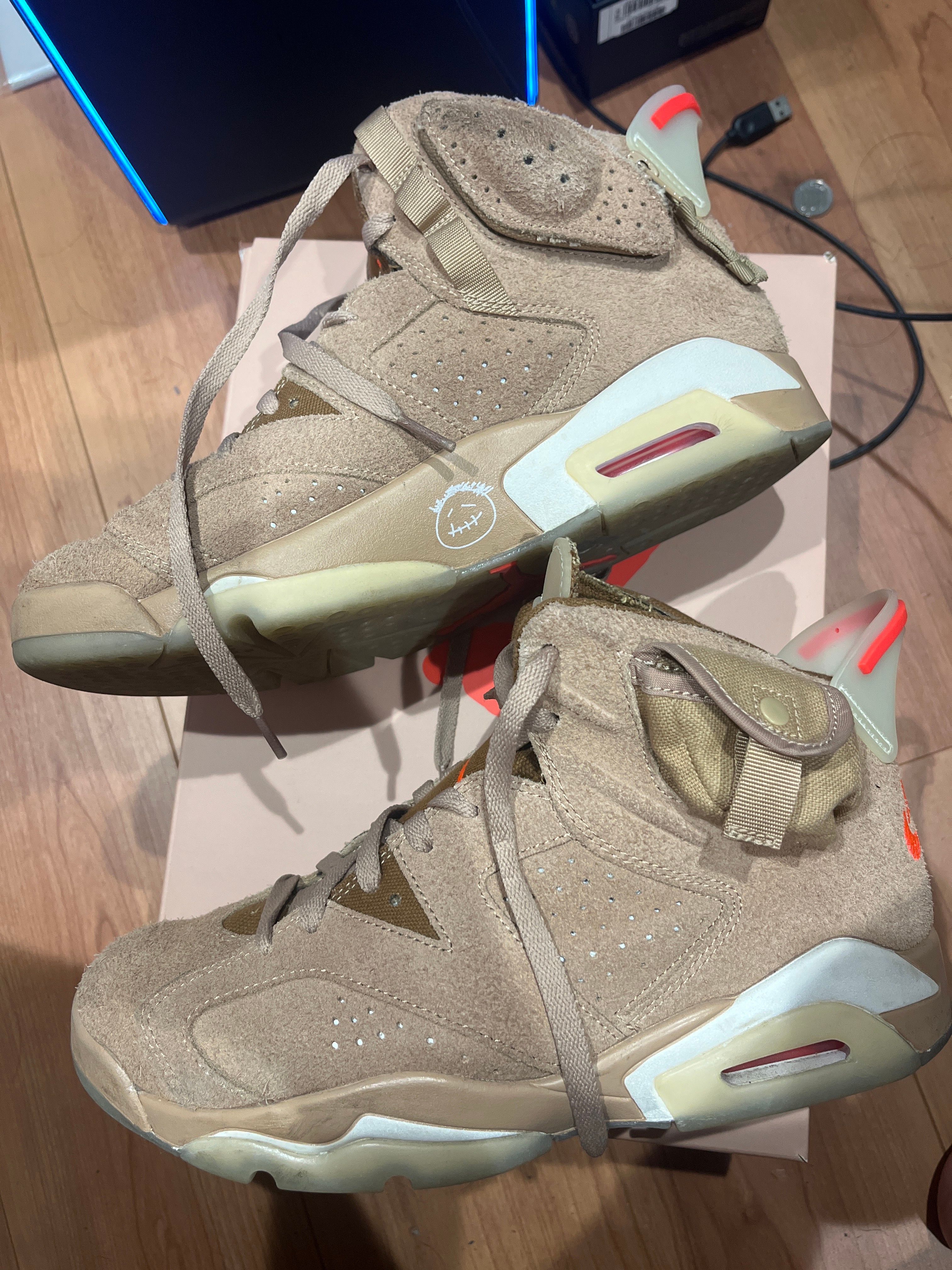 Travis Scott × Nike Air Jordan 6 "British Khaki"
