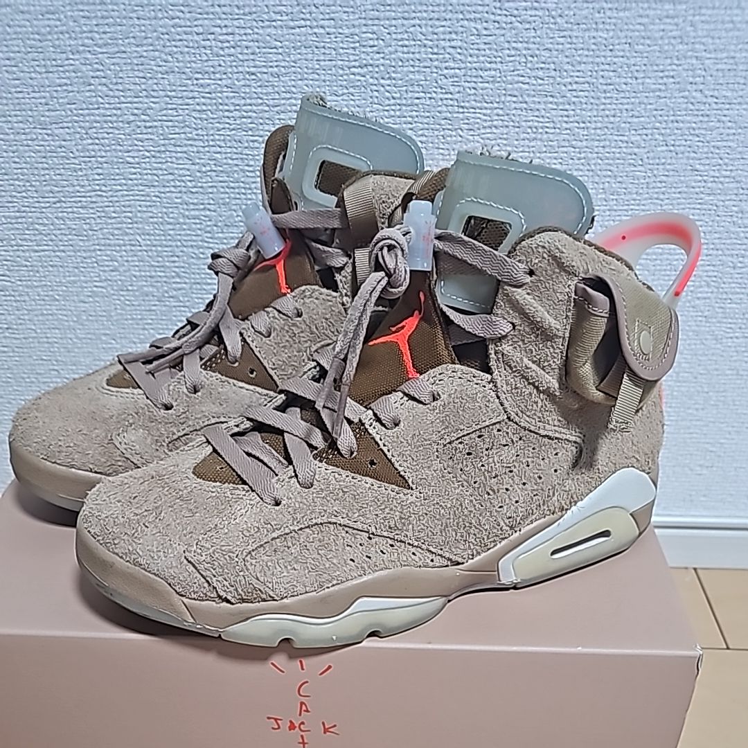 Travis Scott × Nike Air Jordan 6 "British Khaki"