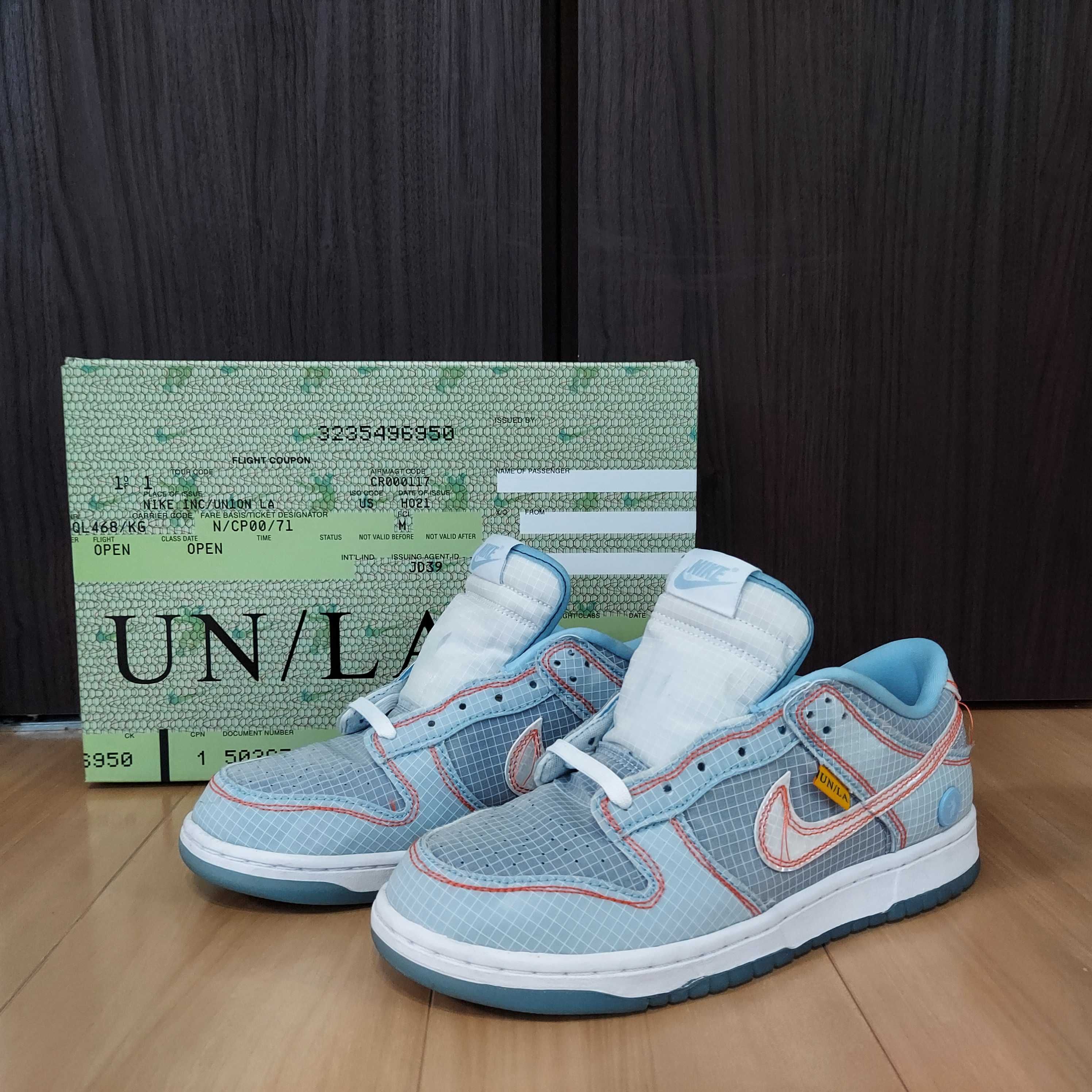 UNION × Nike Dunk Low "Argon"