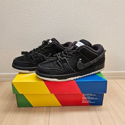 Gnarhunters × Nike SB Dunk Low "Black/White"