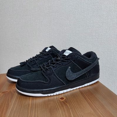 Gnarhunters × Nike SB Dunk Low "Black/White"