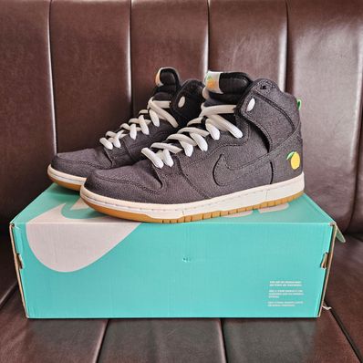 Nike SB Dunk High Pro Momofuku "Black/White/Laser Orange/Black"