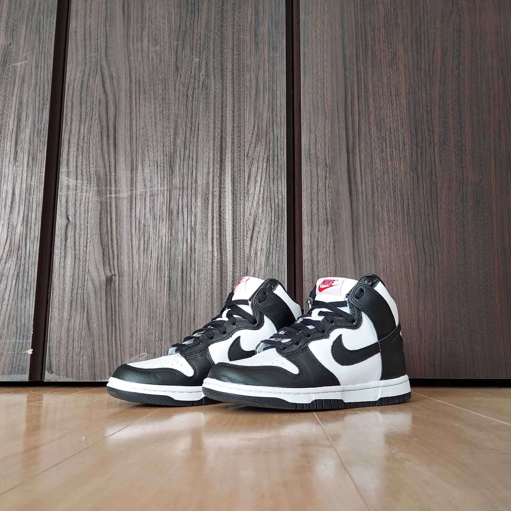 Nike Women's Dunk High "Black and White"