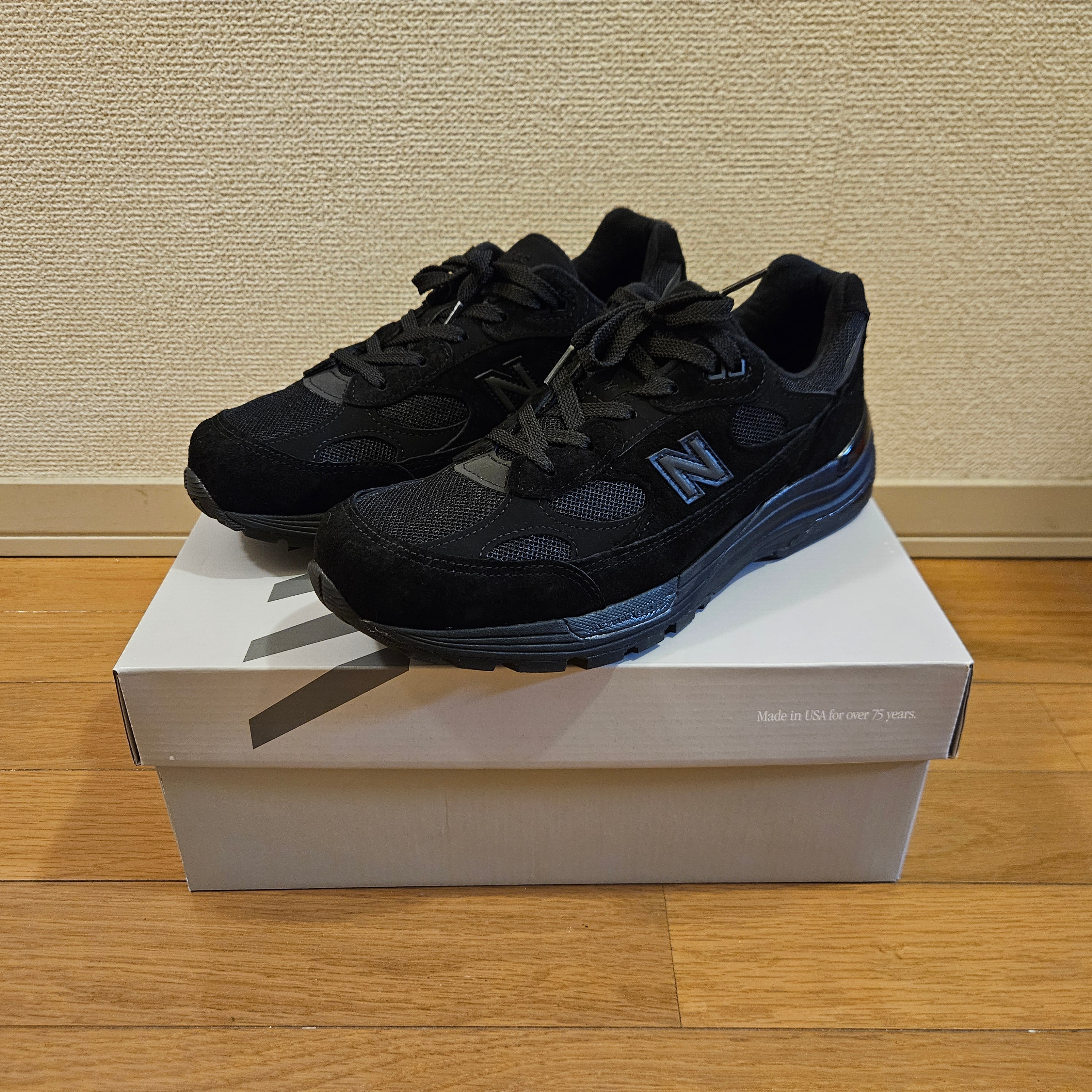 New Balance 992 "Triple Black" (2025)