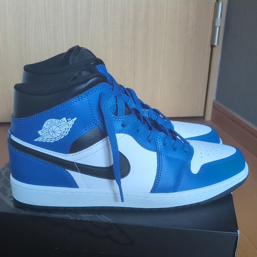 Nike Air Jordan 1 Mid "Game Royal/White/Black"