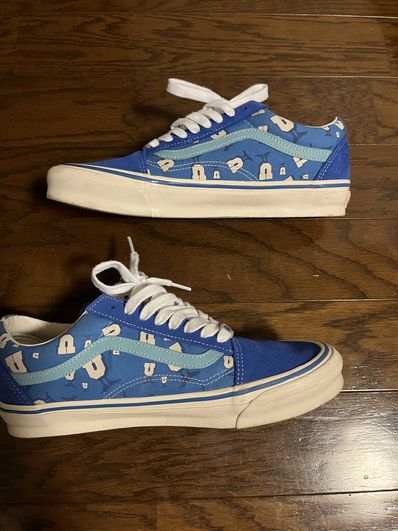 Undefeated × Vans OG Old Skool LX "Blue"