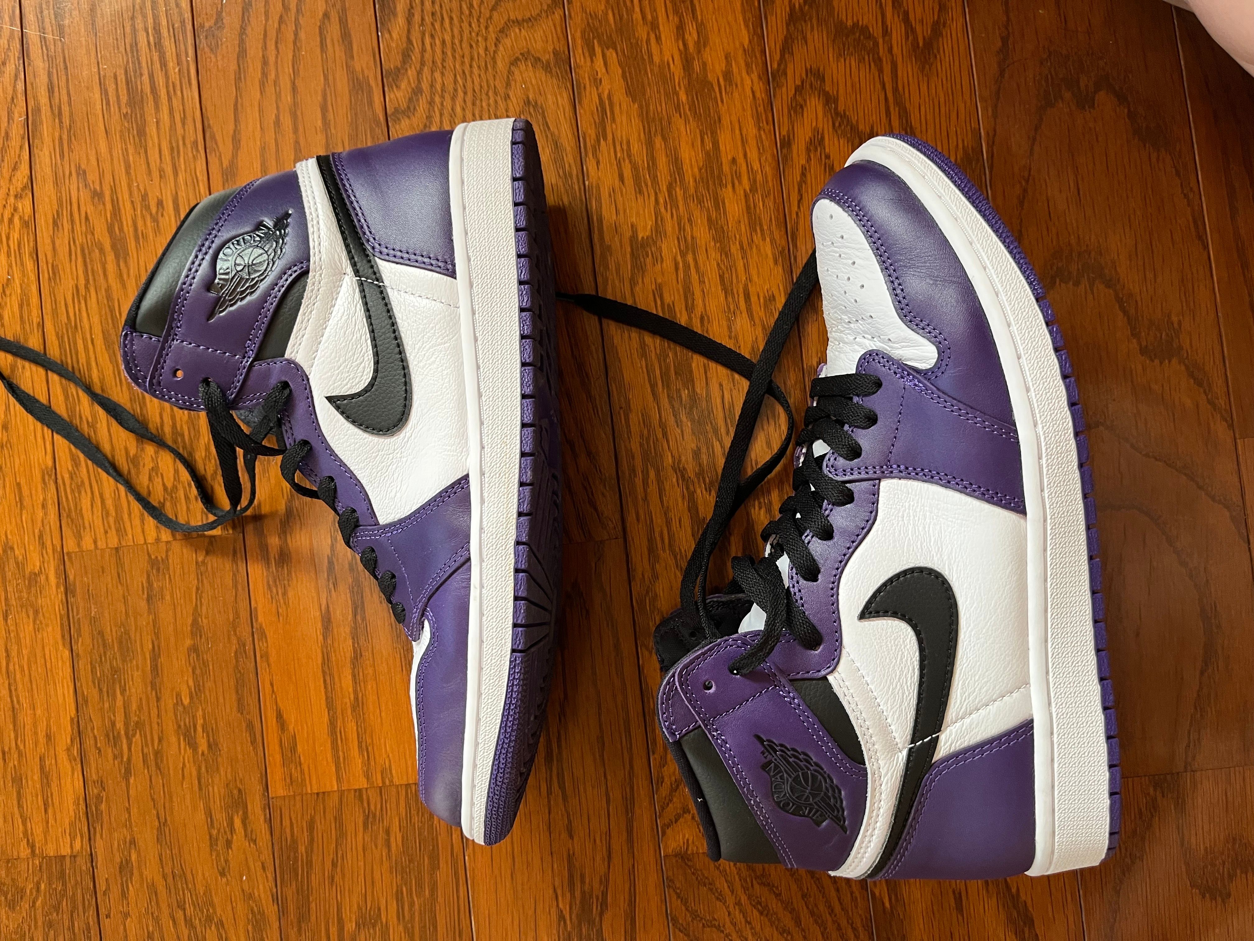 Nike Air Jordan 1 Retro High OG "Court Purple White/Black" (2020)
