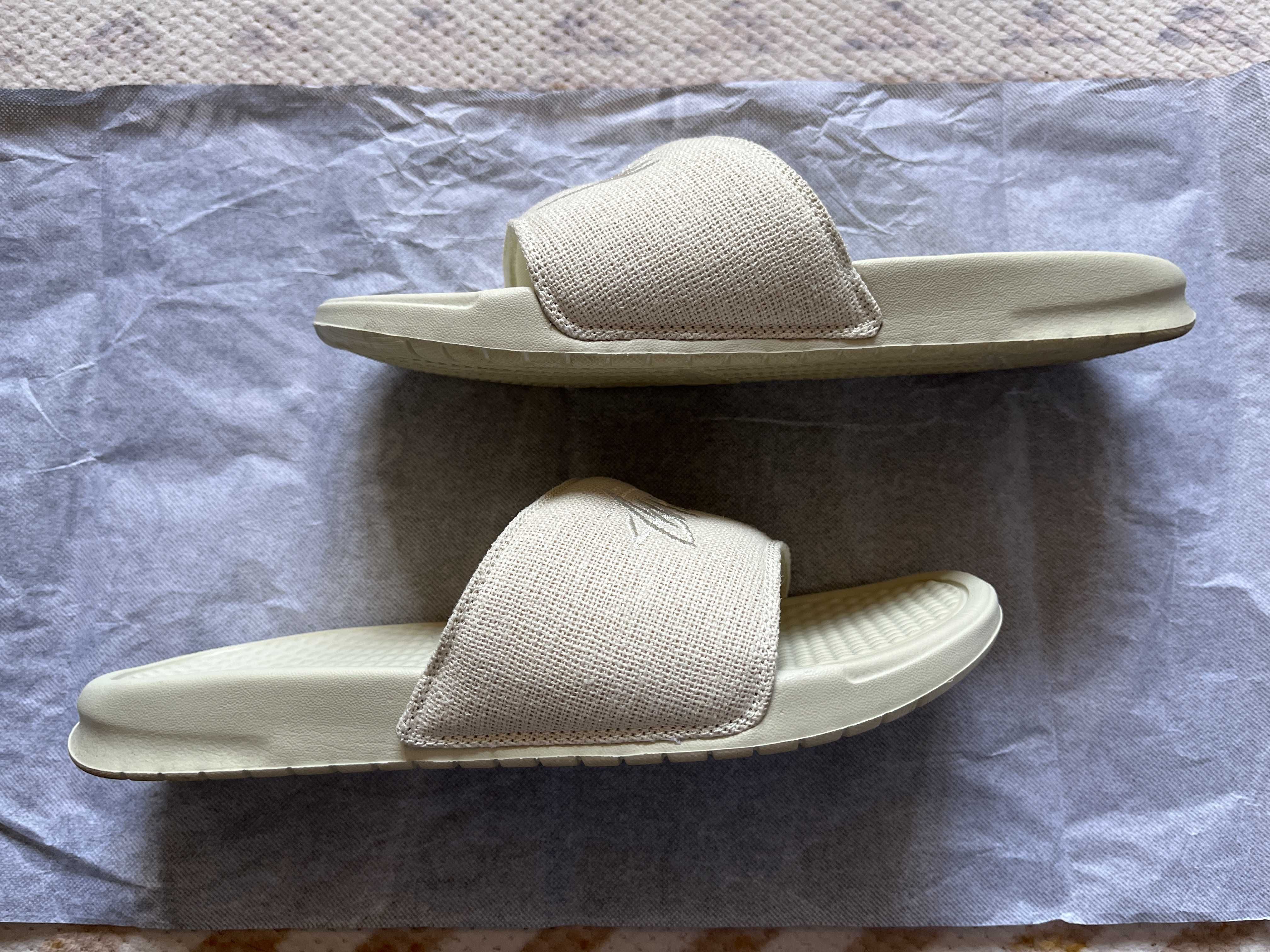 STUSSY × NIKE BENASSI SLIDE "STONE"