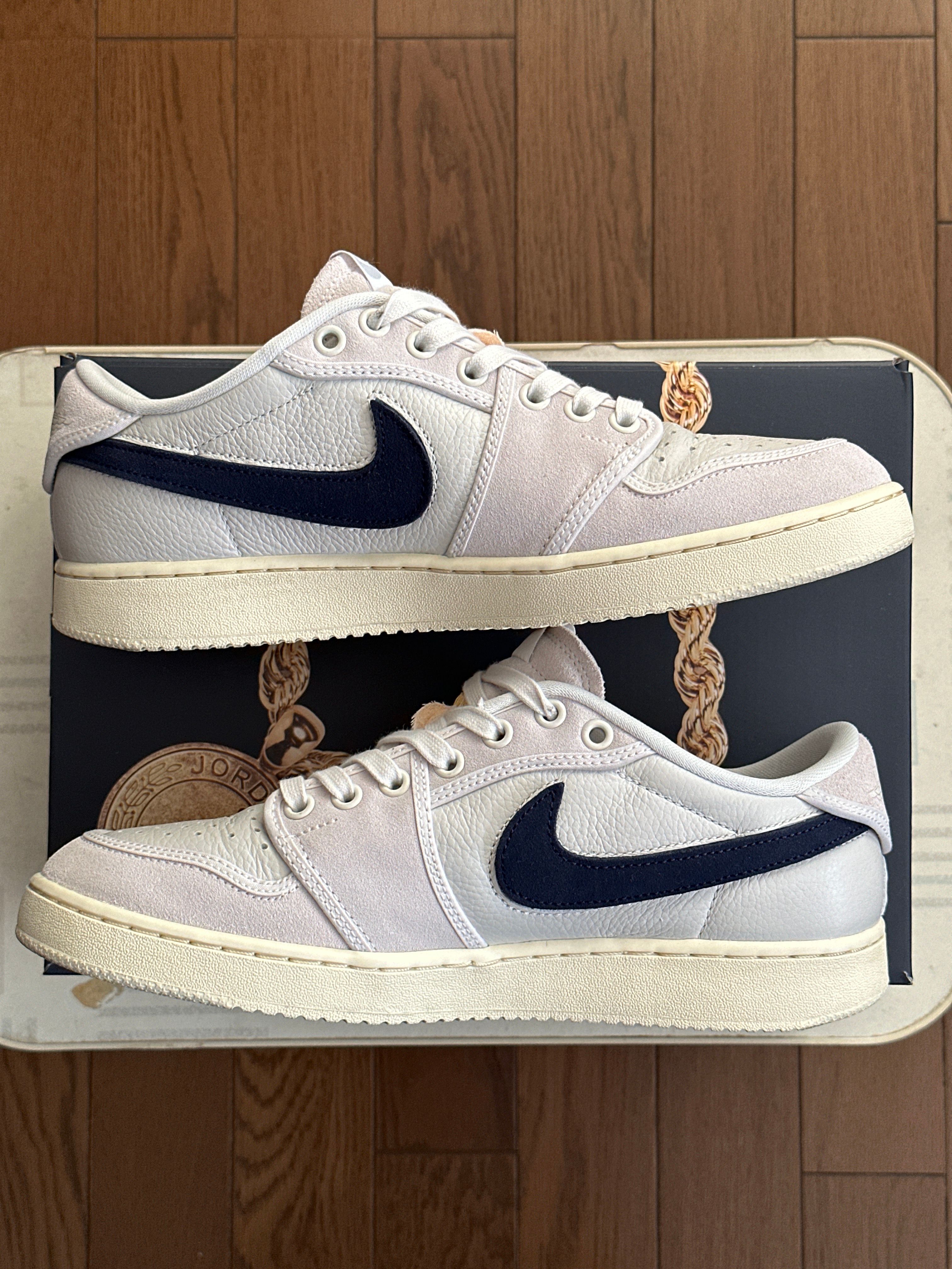 UNION × Nike Air Jordan 1 Low KO "Sail Leather"