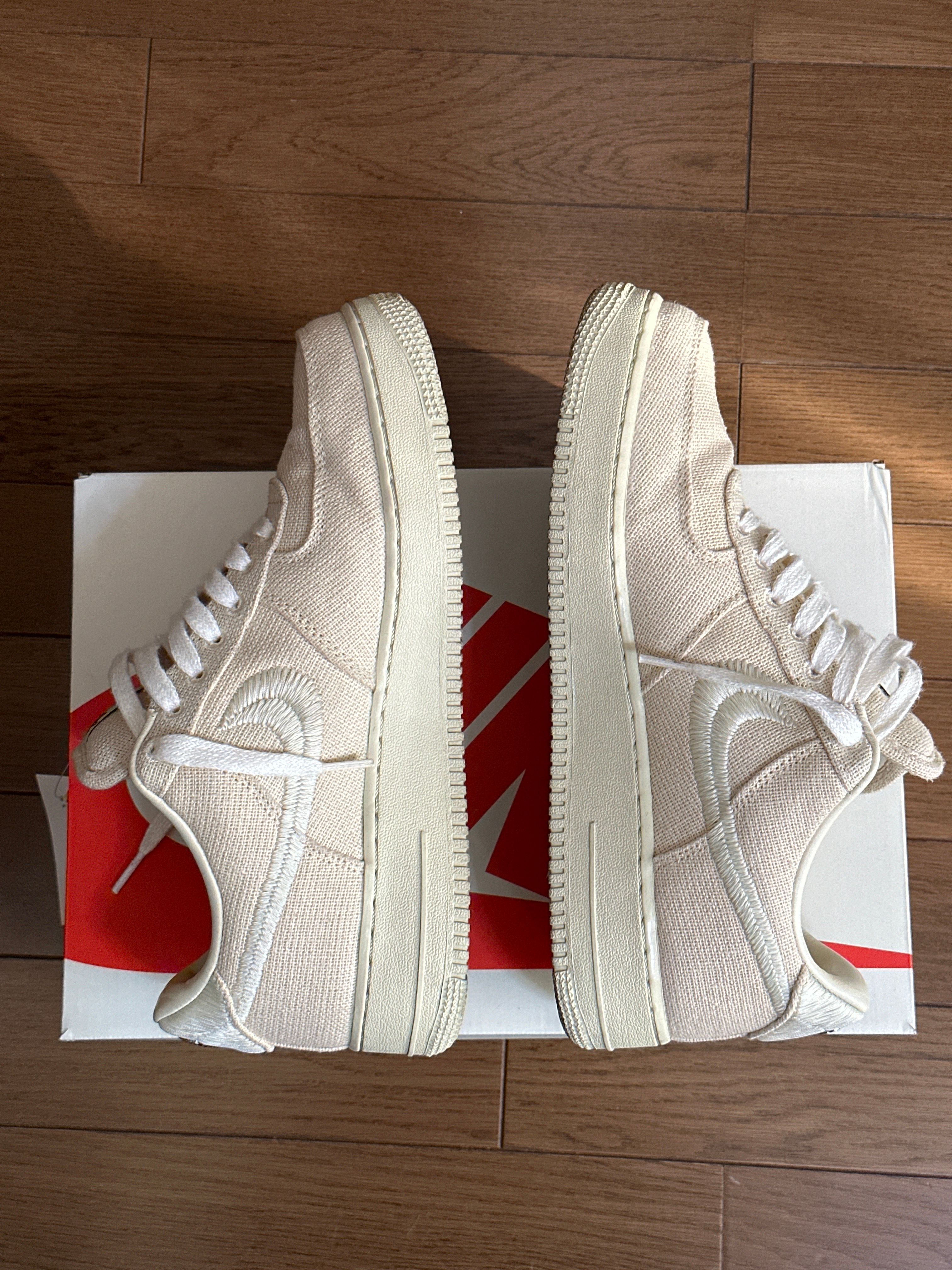 Stussy × Nike Air Force 1 Low "Fossil Stone"