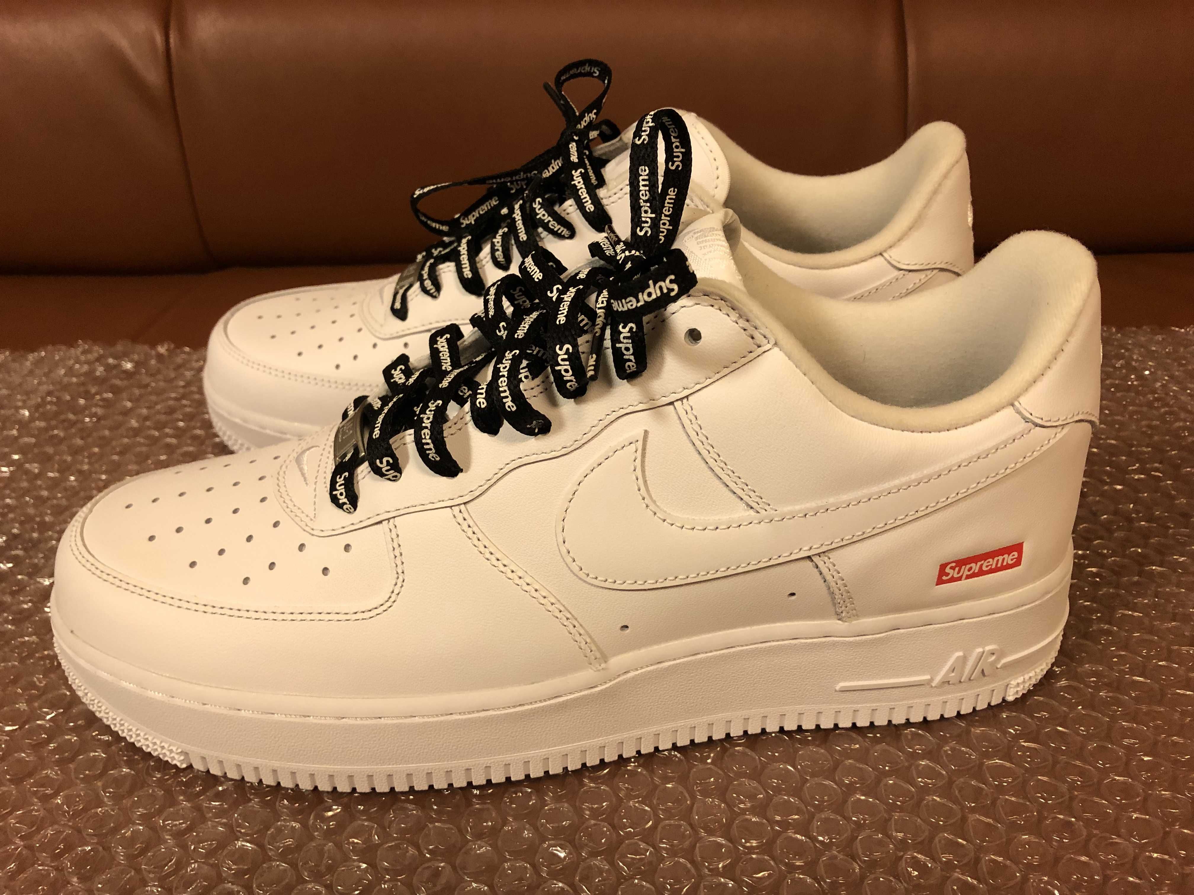 Supreme × Nike Air Force 1 Low "White"