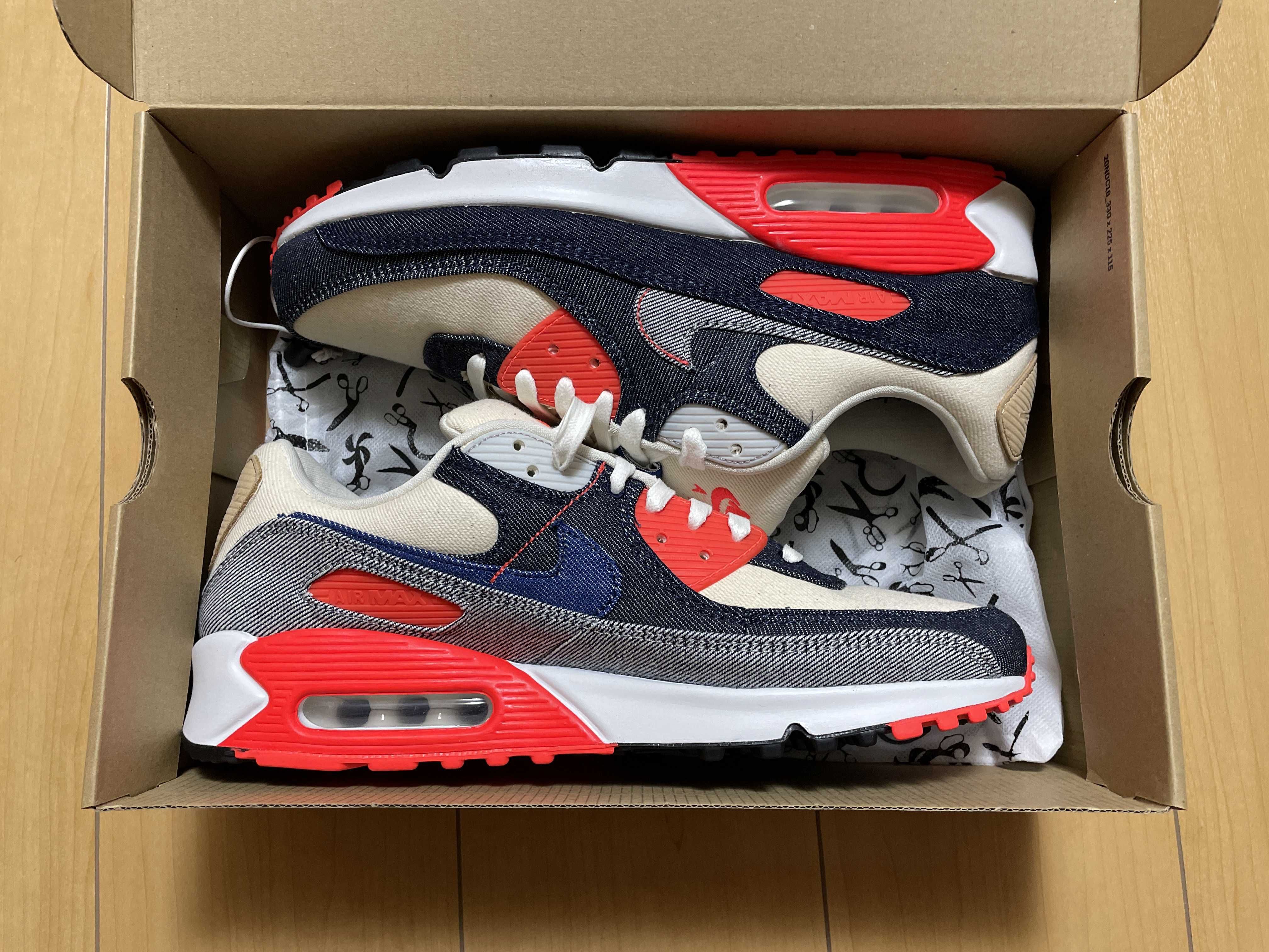 DENHAM × NIKE AIR MAX 90 "INFRARED"