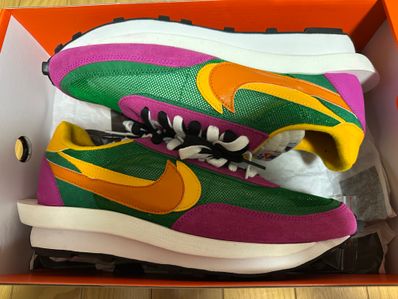 sacai × NIKE LDV WAFFLE "PINE GREEN"