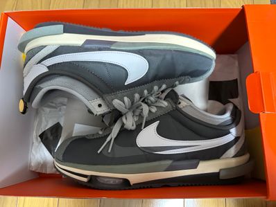 sacai × Nike Zoom Cortez "Iron Grey"