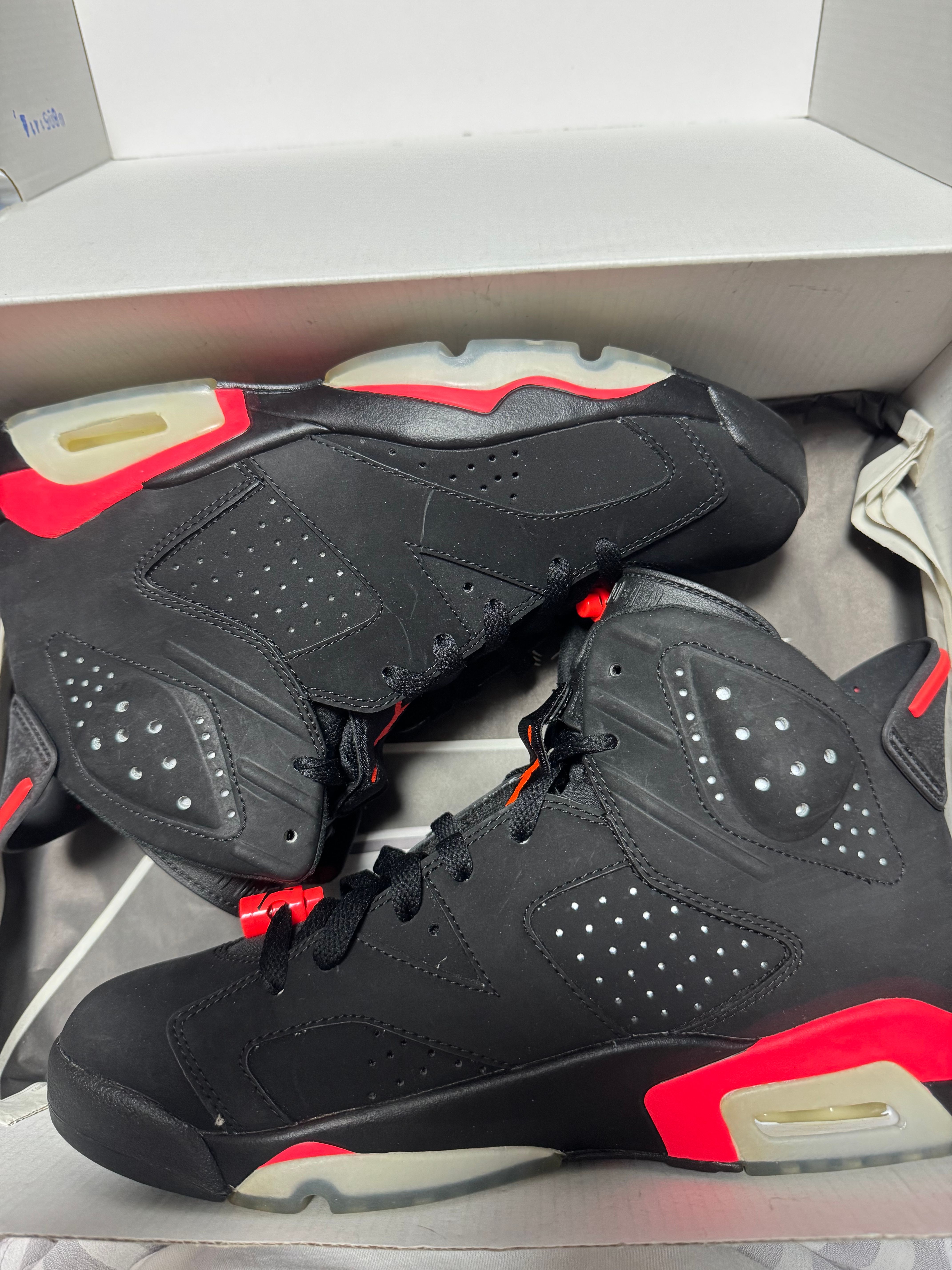 NIKE AIR JORDAN 6 RETRO "INFRARED BLACK" (2014)