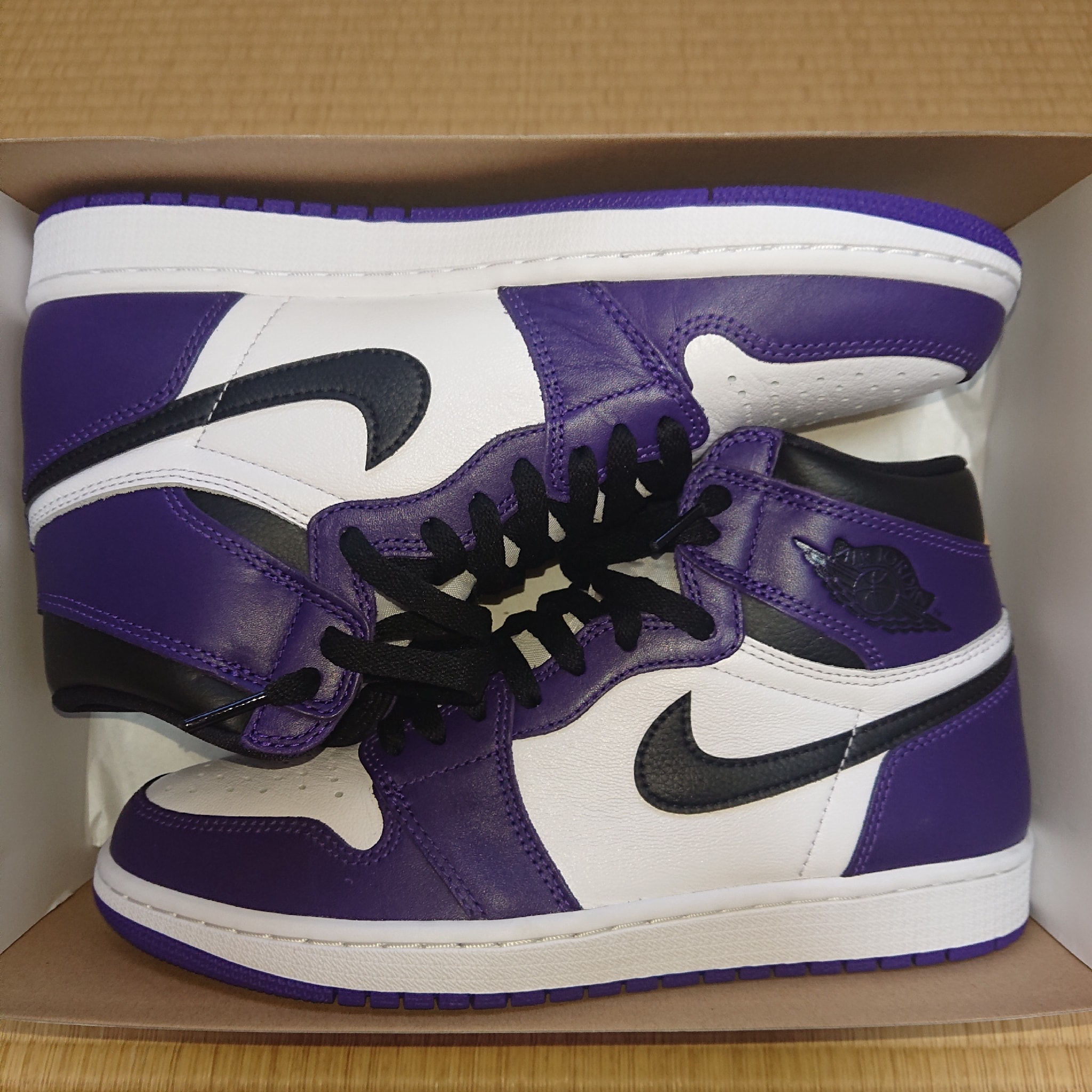Nike Air Jordan 1 Retro High OG "Court Purple/White/Black" (2020)