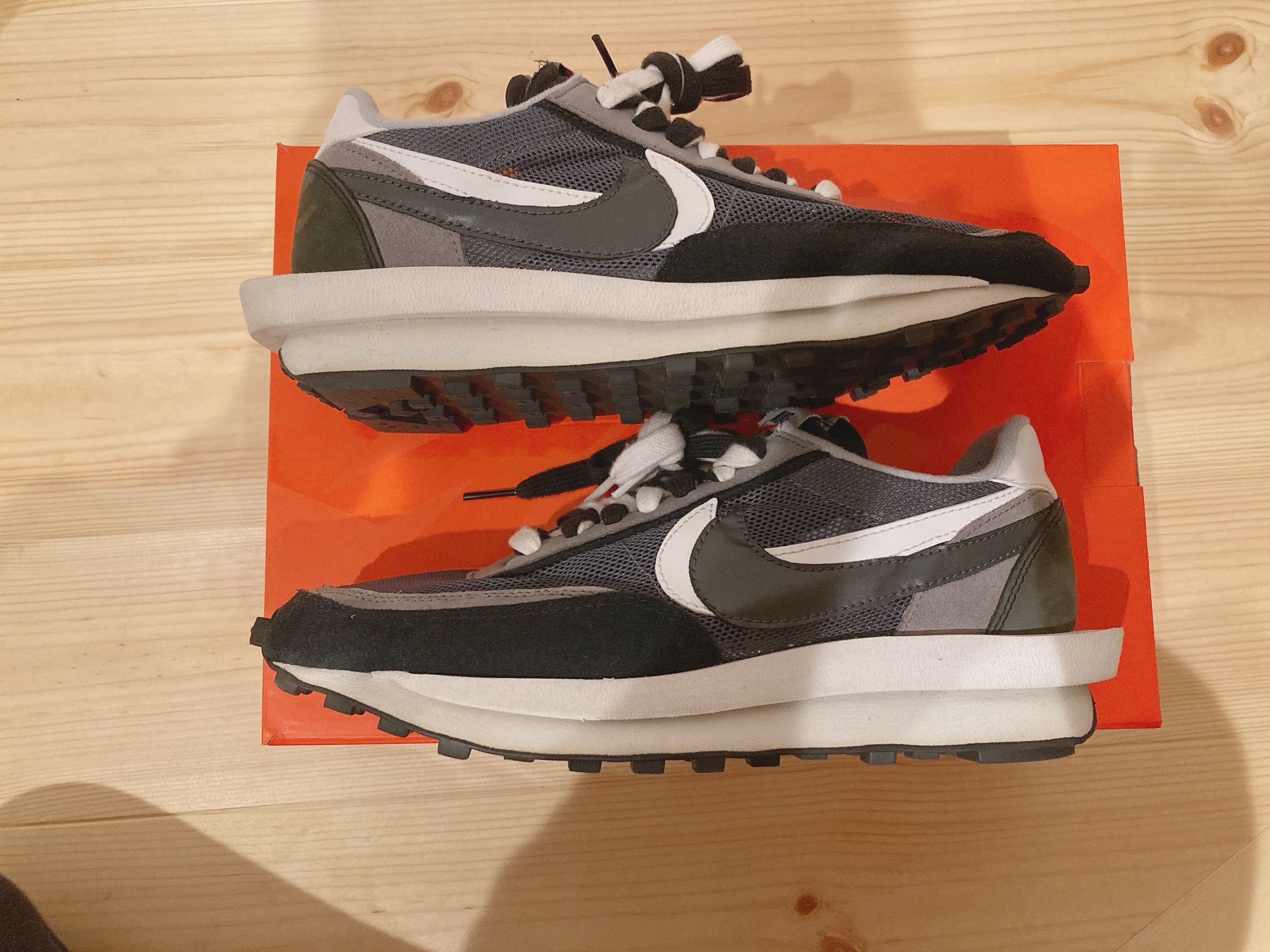 sacai × Nike LD Waffle "Black"