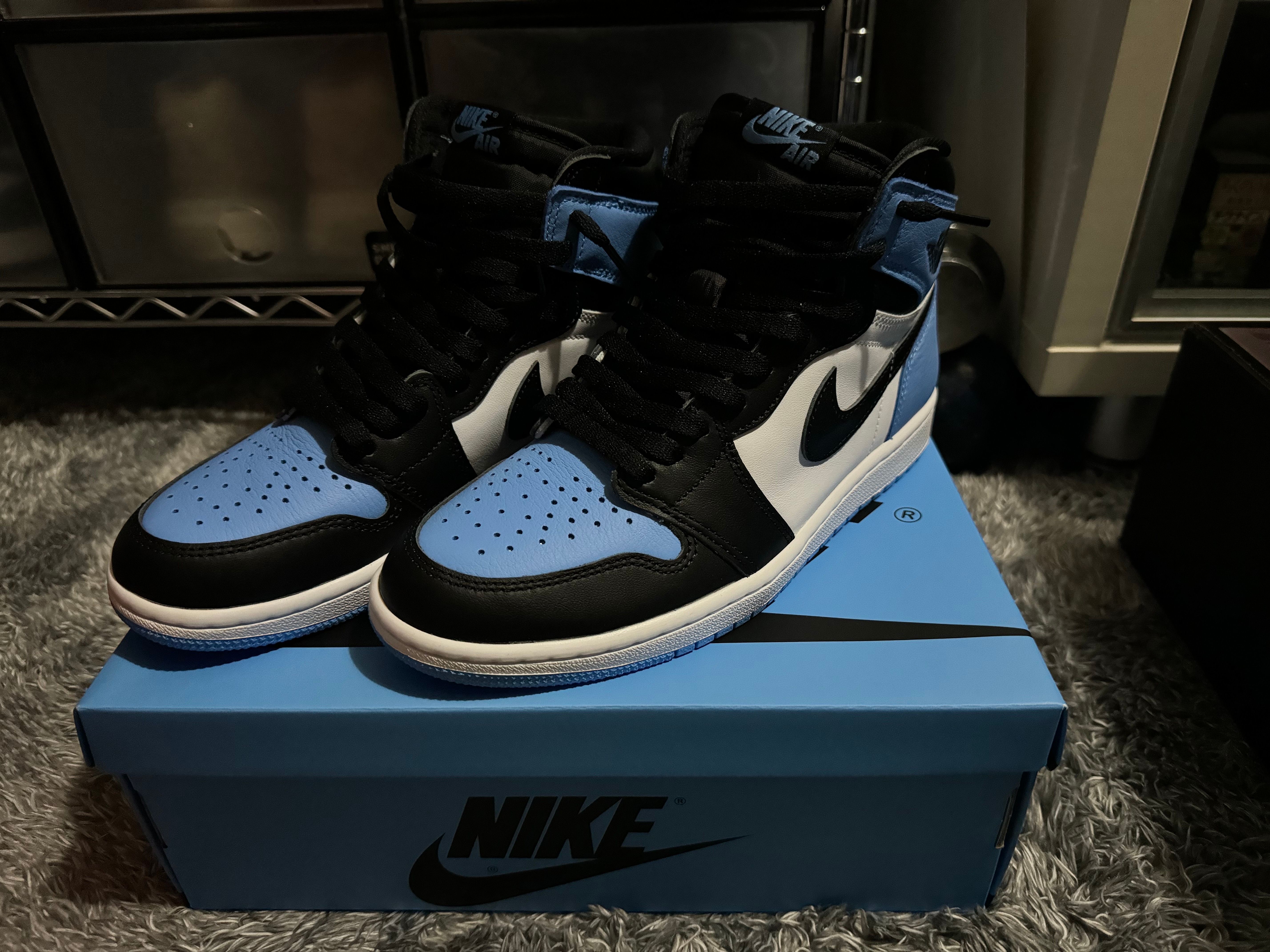 Nike Air Jordan 1 Retro High OG "University Blue/UNC Toe"