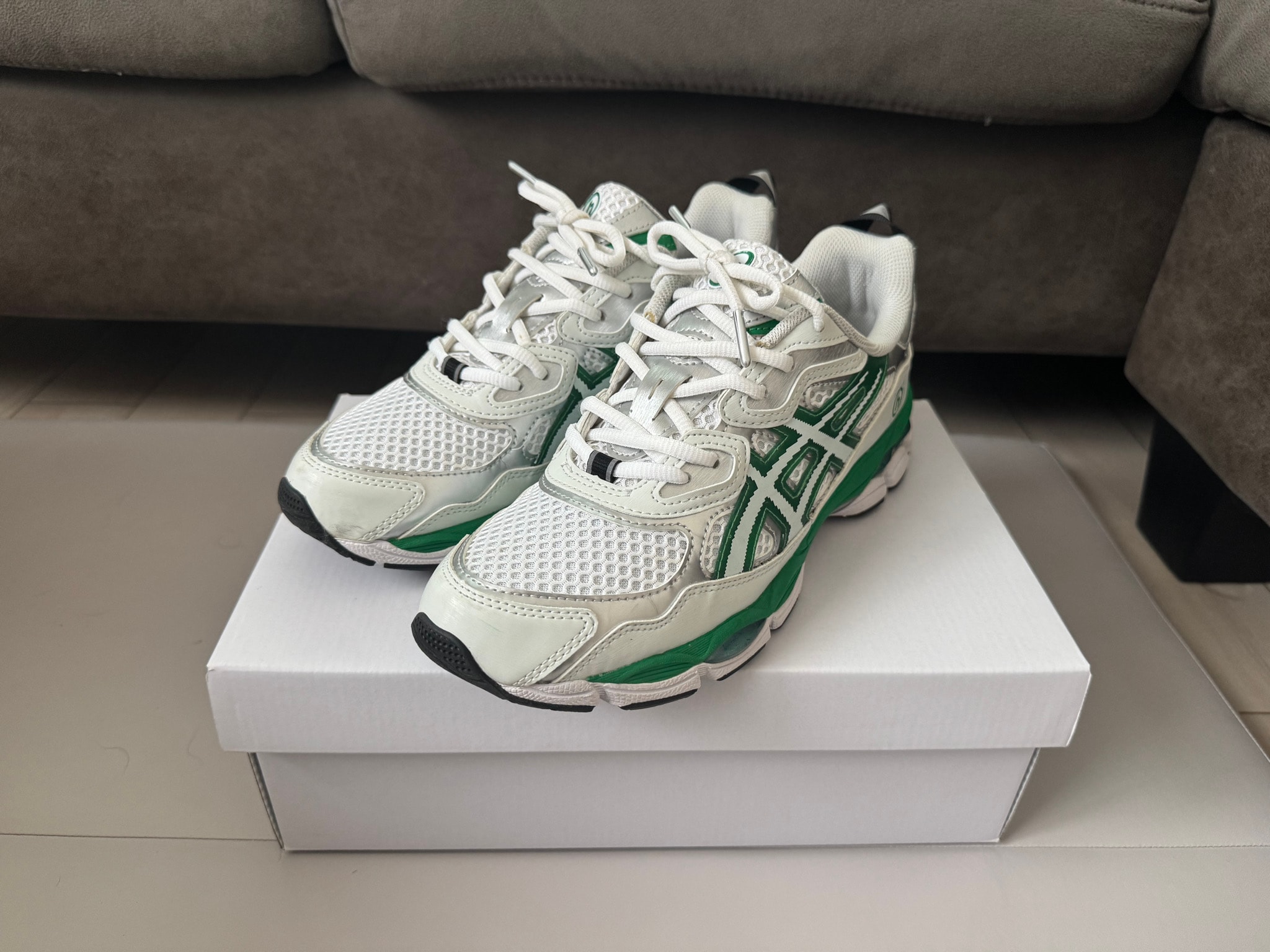 Hidden NY × Asics Gel-NYC "White/Green"