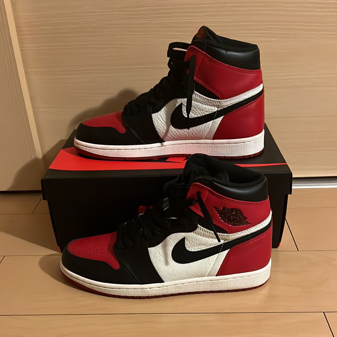 Nike Air Jordan 1 Retro High OG "Bred Toe"