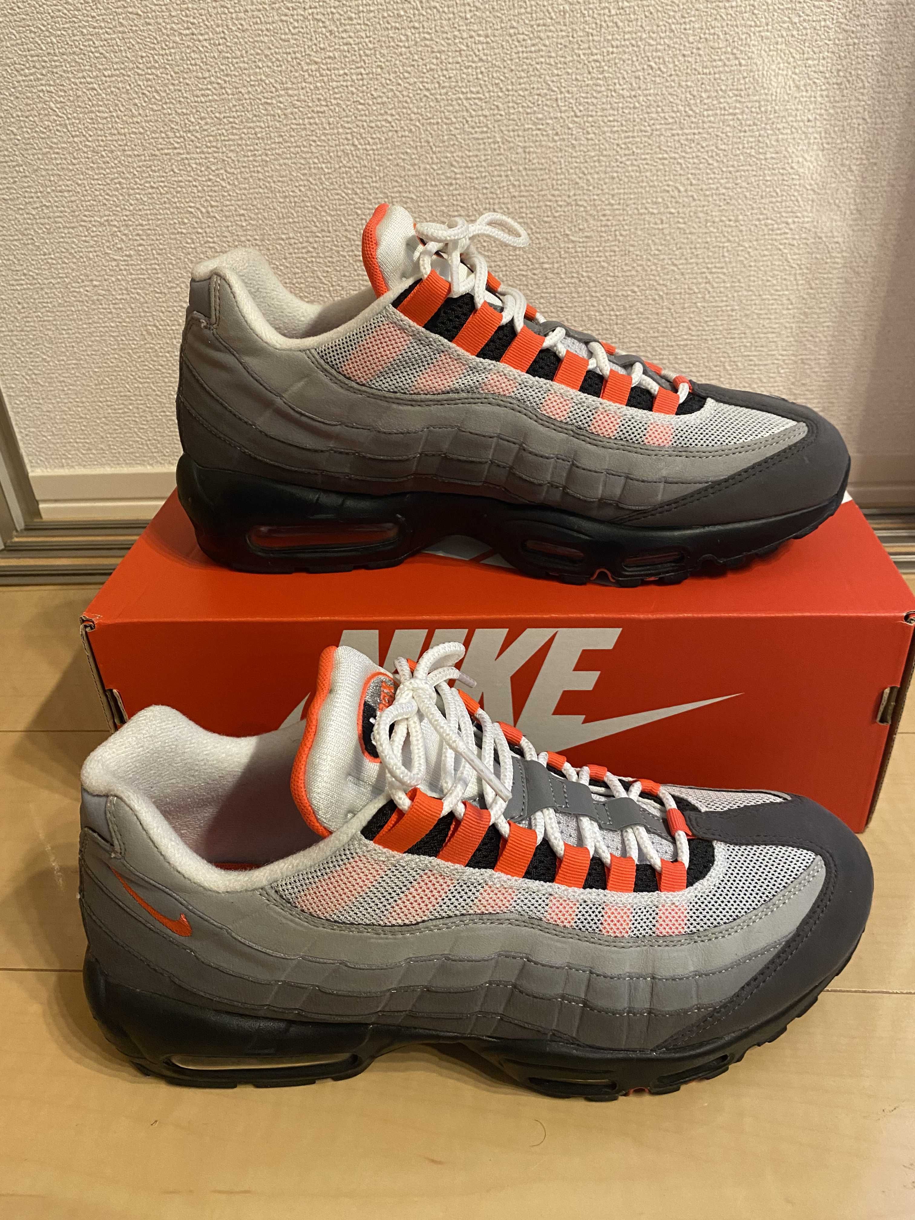 Nike Air Max 95 OG "White/Solar Red"