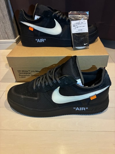 Off-White × Nike Air Force 1 Low "Black"