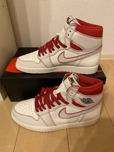 Nike Air Jordan 1 Retro High OG "Sail/University Red"