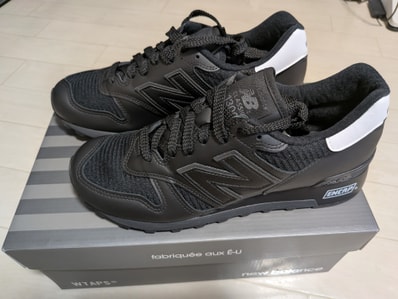 WTAPS × New Balance 1300 Made in USA "Black/White"