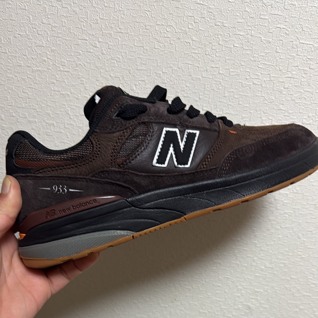 美品 ニューバランス NM933BAR ブラウン 27cm レイノルズ 楽天市場】NEW BALANCE NUMERIC NM933 BAR【ニューバランス ヌメリック