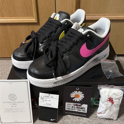 PEACEMINUSONE × Nike Air Force 1 Low '07 Para-Noise 3.0 "Black and Multi-Color" / G-DRAGON