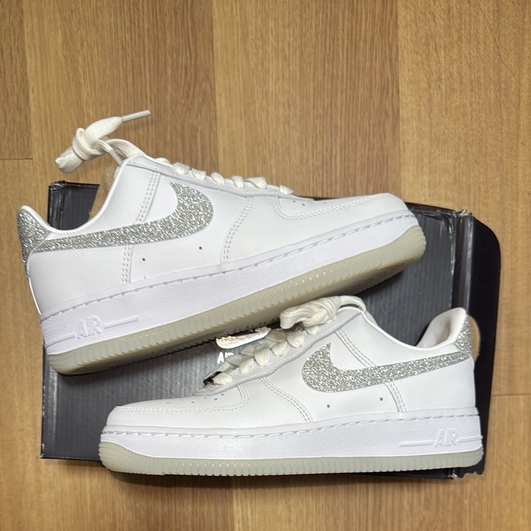 Nike Women's Air Force 1 '07 LX "White/Cool Grey/Multi Color"