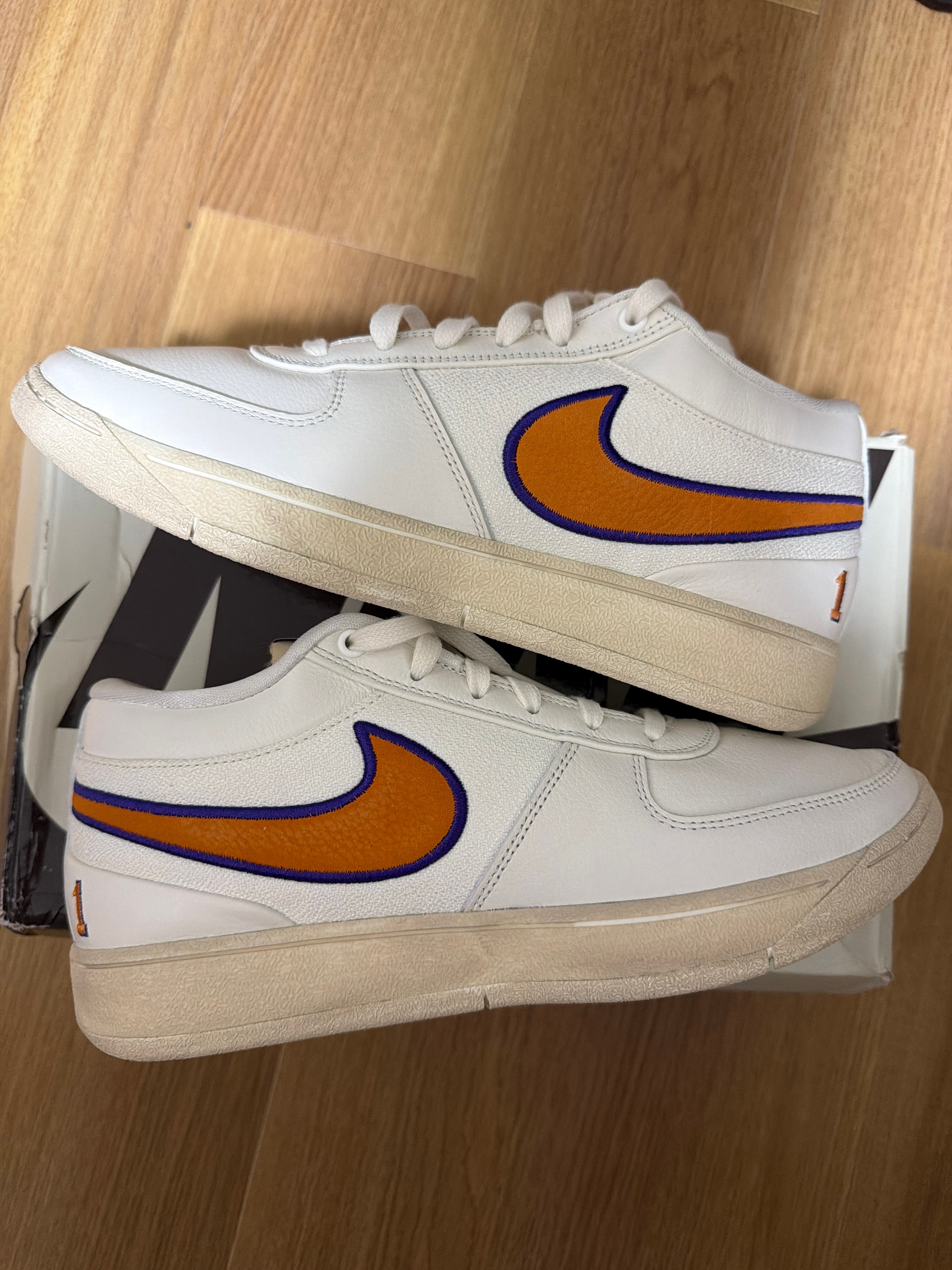 Nike Book 1 "Sail/Court Purple/Clay Orange"