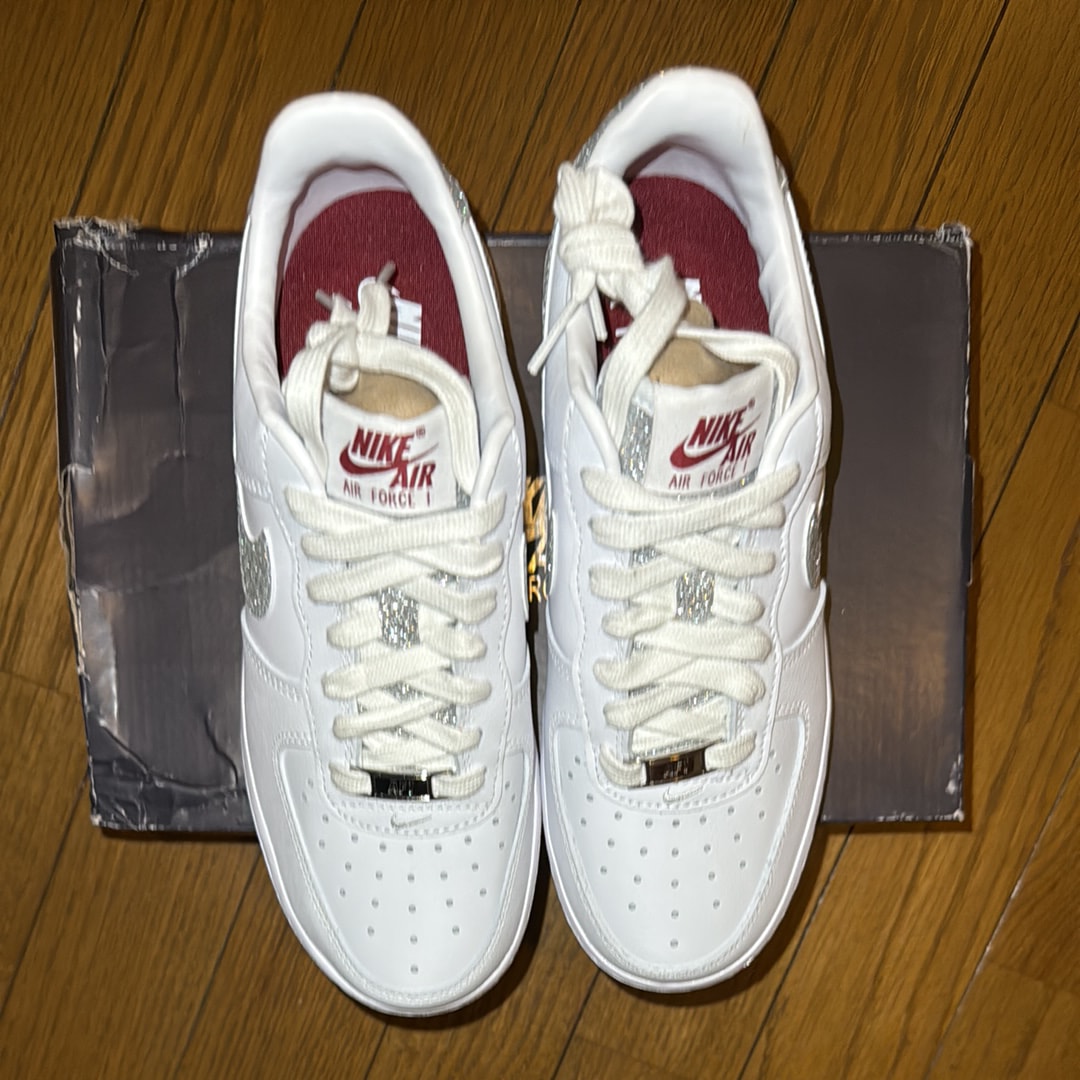 Nike Women's Air Force 1 '07 LX "White/Cool Grey/Multi Color"