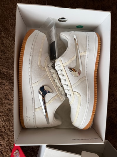 Travis Scott × Nike Air Force 1 Low AF100 "White"