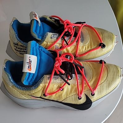 Off-White × Nike Women's Vapor Street "Tour Yellow"