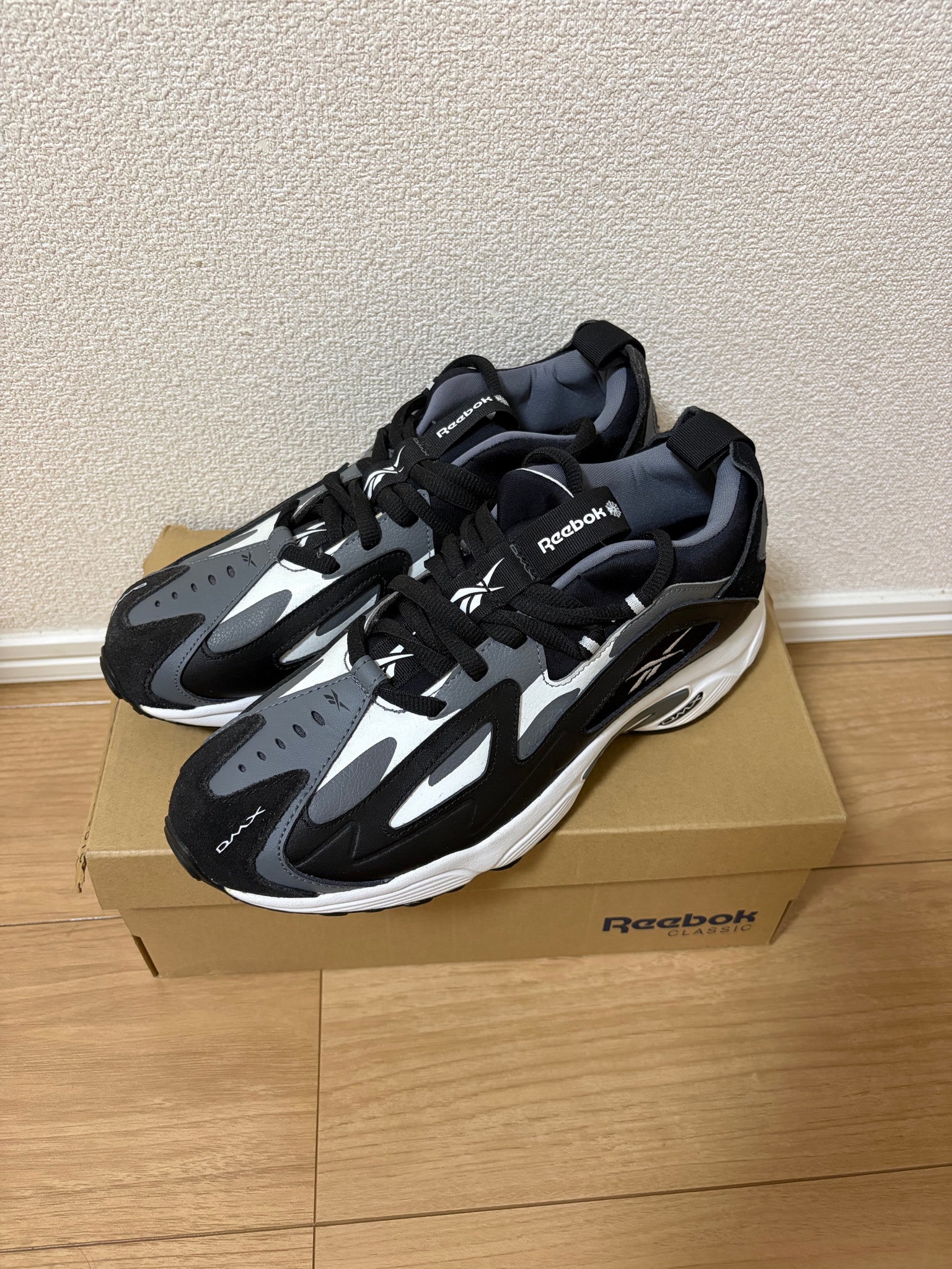 Reebok DMX 1200 Low "Black/Alloy White"