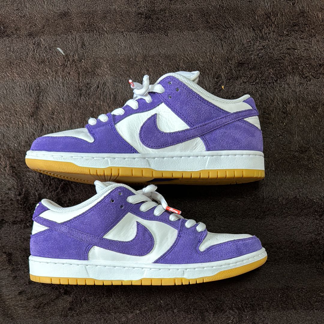 Nike SB Dunk Low Pro ISO Orange Label "Court Purple Gum"
